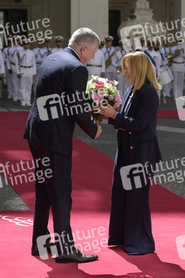 Empfang des Ministerpräsidenten der Slowakei in Rom