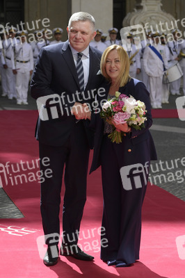 Empfang des Ministerpräsidenten der Slowakei in Rom