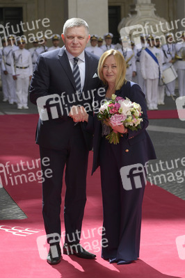 Empfang des Ministerpräsidenten der Slowakei in Rom