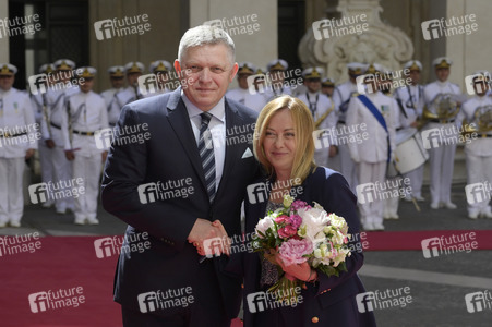 Empfang des Ministerpräsidenten der Slowakei in Rom