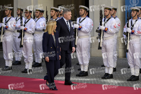 Empfang des Ministerpräsidenten der Slowakei in Rom