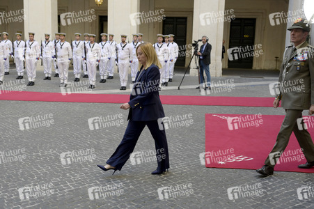 Empfang des Staatspräsidenten der Französischen Republik in Rom