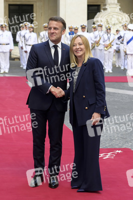 Empfang des Staatspräsidenten der Französischen Republik in Rom