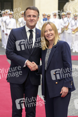 Empfang des Staatspräsidenten der Französischen Republik in Rom