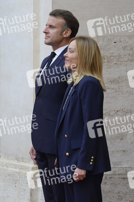 Empfang des Staatspräsidenten der Französischen Republik in Rom