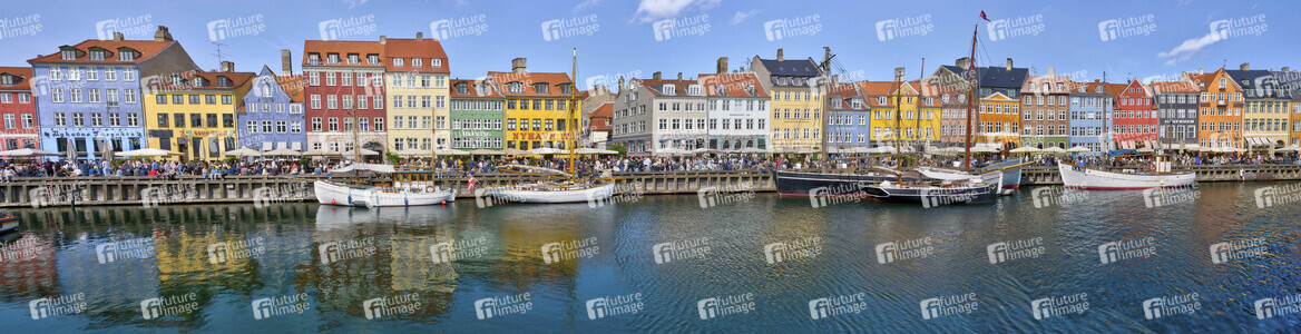 Der Nyhavn in Kopenhagen