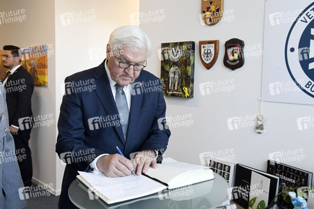 Besuch des Bundespräsidenten im Veteranenbüro der Bundeswehr in Berlin