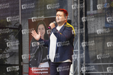Alexander Martin beim Stadtfest 800 Jahre Pulsnitz