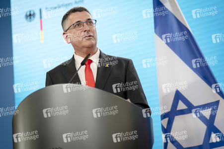 Pressekonferenz der Außenminister von Deutschland und Israel in Berlin