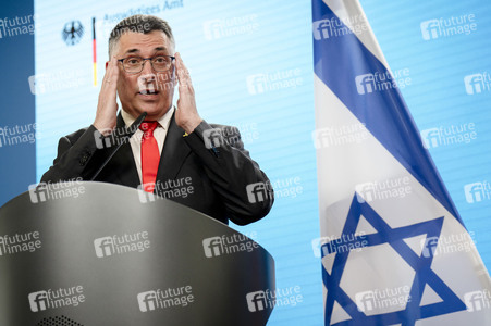 Pressekonferenz der Außenminister von Deutschland und Israel in Berlin