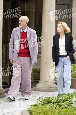 Pressekonferenz mit John Malkovich und Ingeborga Dapkunaite in Berlin