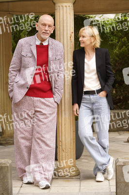 Pressekonferenz mit John Malkovich und Ingeborga Dapkunaite in Berlin