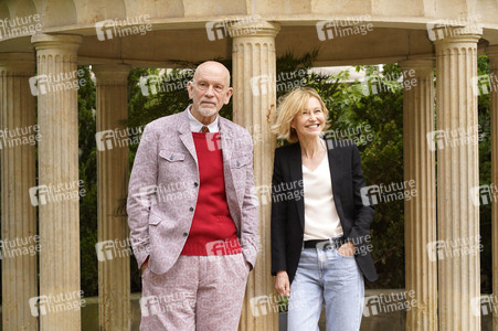 Pressekonferenz mit John Malkovich und Ingeborga Dapkunaite in Berlin
