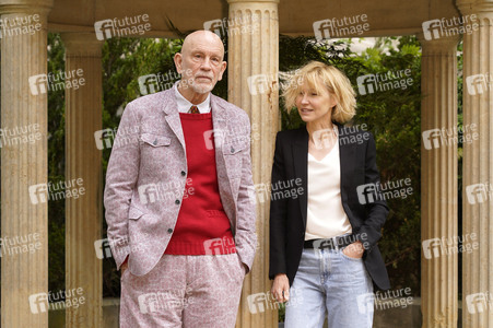 Pressekonferenz mit John Malkovich und Ingeborga Dapkunaite in Berlin