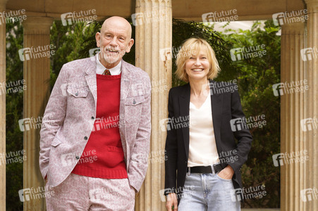Pressekonferenz mit John Malkovich und Ingeborga Dapkunaite in Berlin