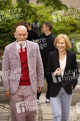 Pressekonferenz mit John Malkovich und Ingeborga Dapkunaite in Berlin