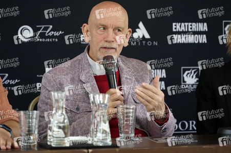 Pressekonferenz mit John Malkovich und Ingeborga Dapkunaite in Berlin