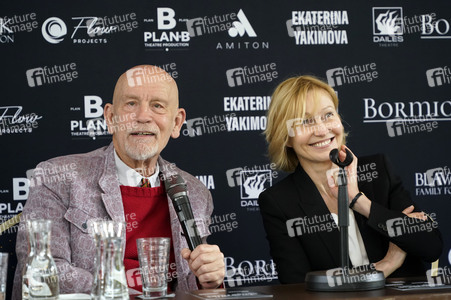 Pressekonferenz mit John Malkovich und Ingeborga Dapkunaite in Berlin