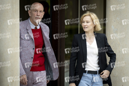 Pressekonferenz mit John Malkovich und Ingeborga Dapkunaite in Berlin
