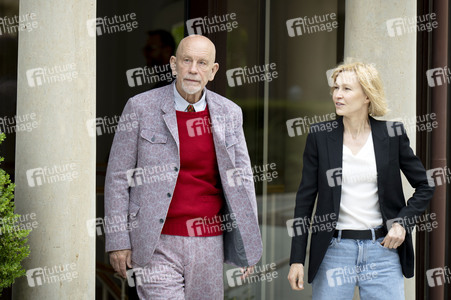 Pressekonferenz mit John Malkovich und Ingeborga Dapkunaite in Berlin