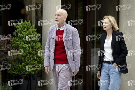 Pressekonferenz mit John Malkovich und Ingeborga Dapkunaite in Berlin