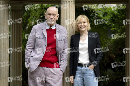 Pressekonferenz mit John Malkovich und Ingeborga Dapkunaite in Berlin