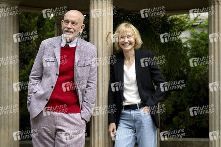 Pressekonferenz mit John Malkovich und Ingeborga Dapkunaite in Berlin
