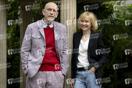 Pressekonferenz mit John Malkovich und Ingeborga Dapkunaite in Berlin