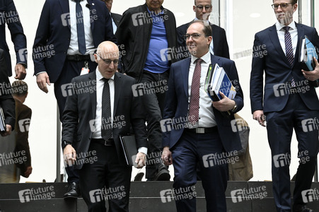 Bundespressekonferenz zur Vorstellung des Verfassungsschutzberichtes 2024 in Berlin