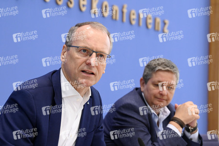 Bundespressekonferenz zur Cybersecurity in Berlin