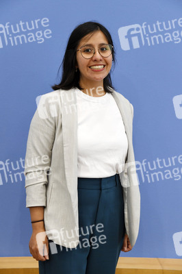Bundespressekonferenz 'Deutschland als Zwischenstation' in Berlin