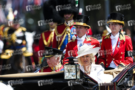Militärparade 'Trooping the Colour' in London
