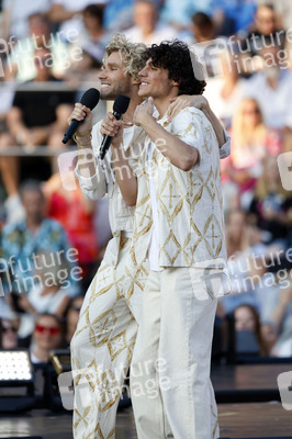 TV-Show 'Schlagerbooom Open Air 2025 - Die Berge leuchten!' in Kitzbühel