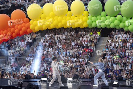 TV-Show 'Schlagerbooom Open Air 2025 - Die Berge leuchten!' in Kitzbühel