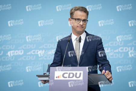 Pressekonferenz der CDU nach den Gremiensitzungen in Berlin