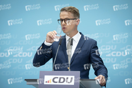 Pressekonferenz der CDU nach den Gremiensitzungen in Berlin