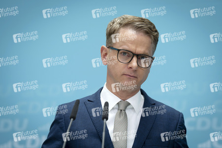 Pressekonferenz der CDU nach den Gremiensitzungen in Berlin