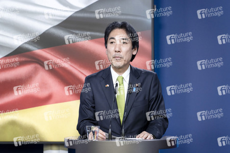 Unterzeichnung von Absichtserklärungen zwischen Japan und Deutschland in Berlin
