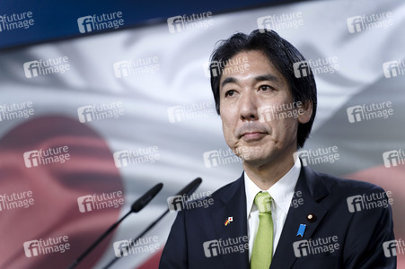 Unterzeichnung von Absichtserklärungen zwischen Japan und Deutschland in Berlin