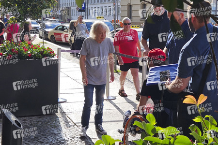 Angus Young von AC/DC in Berlin