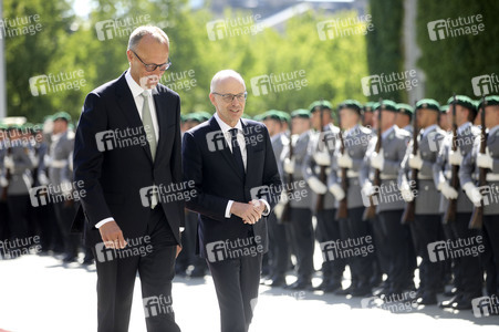 Empfang des Premierministers von Luxemburg in Berlin