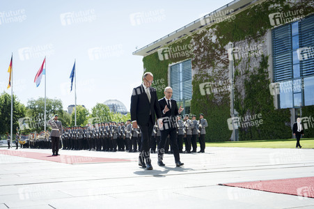 Empfang des Premierministers von Luxemburg in Berlin