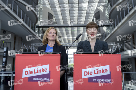 Pressestatement der Partei Die Linke in Berlin