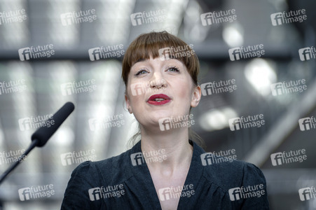 Pressestatement der Partei Die Linke in Berlin