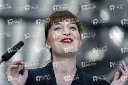 Pressestatement der Partei Die Linke in Berlin