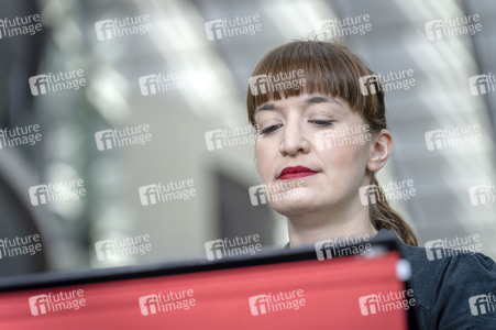 Pressestatement der Partei Die Linke in Berlin