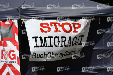 Grenzkontrollen an der deutsch-polnischen Grenze in Görlitz