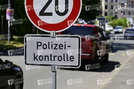 Grenzkontrollen an der deutsch-polnischen Grenze in Görlitz