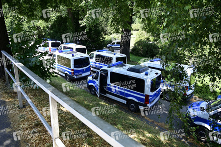 Grenzkontrollen an der deutsch-polnischen Grenze in Görlitz