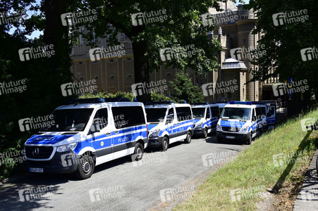 Grenzkontrollen an der deutsch-polnischen Grenze in Görlitz
